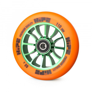 Колесо HIPE H01 110мм green/orange ― купить в Москве. Цена, фото, описание, продажа, отзывы. Выбрать, заказать с доставкой. | Интернет-магазин SPORTAVA.RU