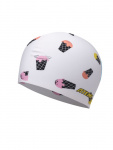 Шапочка для плавания Atemi silicone cap Ice cream hit, силикон, Цвет: Принт, TSC1ICH