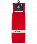 Гетры футбольные Jögel CAMP ADVANCED SOCKS, красный/белый