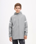 Куртка ветрозащитная JÖGEL CAMP 2 Rain Jacket, серый, детский