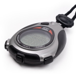 Секундомер проф. TORRES Professional Stopwatch, SW-100,100 яч.пам.,таймер,метроном,сер-чер. NEW