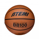 Мяч баскетбольный Atemi, р. 3, резина, 8 панелей, BB100N, окруж 56-58, клееный