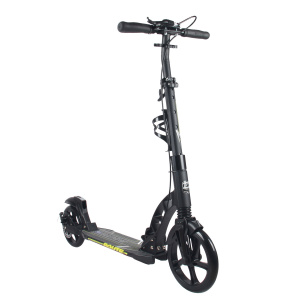 Самокат RGX ROUTE 230/200мм black/yellow 100% алюминий, дисковый тормоз, передний и задний амортизаторы ― купить в Москве. Цена, фото, описание, продажа, отзывы. Выбрать, заказать с доставкой. | Интернет-магазин SPORTAVA.RU