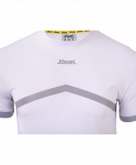 Футболка тренировочная Jögel JCT-1040-018, хлопок, белый/серый