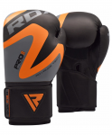 Перчатки боксерские RDX REX F12 ORANGE BGR-F12O, 12 oz