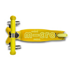 Самокат Mini Micro Deluxe Желтый LED