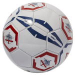 Мяч футбольный Umbro ENGLAND 2018 FLAG SUPPORTER BALL ((DZP) , бел/крас/т.син, размер 5