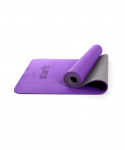 Коврик для йоги и фитнеса Starfit Core FM-201 173x61, TPE, фиолетовый/серый, 0,5 см