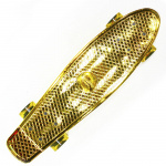 Пенни борд Hubster Cruiser 22 Metallic gold