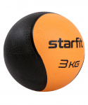 Медбол высокой плотности Starfit GB-702, 3 кг, оранжевый