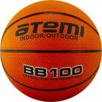 Мяч баскетбольный Atemi, резина, 8 панелей, BB100, окруж клееный