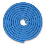 Скакалка гимнастическая INDIGO SM-123-BL, утяжеленная, длина 3м, шнур, синий