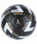 Мяч футбольный Jögel Trinity №5, черный/белый (5)