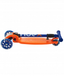 УЦЕНКА Самокат Ridex 3-колесный Loop, 120/70 мм, оранжевый/синий