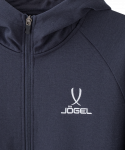 УЦЕНКА Олимпийка с капюшоном Jögel ESSENTIAL Athlete Jacket FZ, темно-синий, детский (XS)