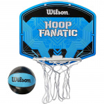 Набор для мини-баскетбола Wilson Hoop Fanatic Mini hoop kit WTBA00436 (Диаметр 17 см, высота 26,5см, ширина 28см)