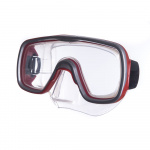 Маска для плавания SALVAS Geo Md Mask CA140S1RYSTH, размер Medium, красная (Medium)