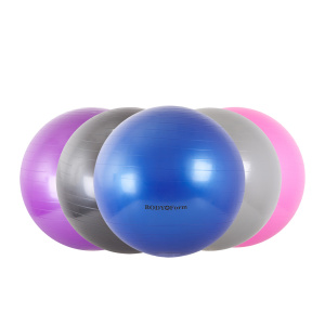 Мяч гимнастический BODY Form BF-GB01 (26&quot;) 65 см. (серебристый) ― купить в Москве. Цена, фото, описание, продажа, отзывы. Выбрать, заказать с доставкой. | Интернет-магазин SPORTAVA.RU