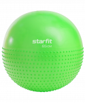 Фитбол полумассажный Starfit GB-201 антивзрыв, зеленый, 65 см