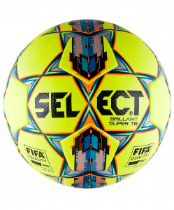 Мяч футбольный Select Brilliant Super TB FIFA №5 yellow ― купить в Москве. Цена, фото, описание, продажа, отзывы. Выбрать, заказать с доставкой. | Интернет-магазин SPORTAVA.RU