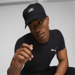 Бейсболка PUMA 02366901, 100% полиэстер, черный (Универсальный)
