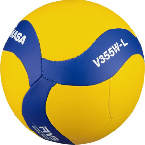 Мяч волейбольный Mikasa V355WL, облегченный, размер 5 (5) ― купить в Москве. Цена, фото, описание, продажа, отзывы. Выбрать, заказать с доставкой. | Интернет-магазин SPORTAVA.RU