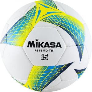 Мяч футбольный MIKASA F571MD-TR-B (5) ― купить в Москве. Цена, фото, описание, продажа, отзывы. Выбрать, заказать с доставкой. | Интернет-магазин SPORTAVA.RU