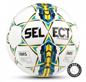Мяч футбольный SELECT DIAMOND IMS, 810015-052 бел/жёл/син, размер 5 ― купить в Москве. Цена, фото, описание, продажа, отзывы. Выбрать, заказать с доставкой. | Интернет-магазин SPORTAVA.RU