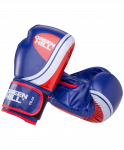 Перчатки боксерские Green Hill Knockout BGK-2266, 14 oz, к/з, синий