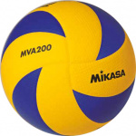 Мяч волейбольный MIKASA, синт. к., клееный, офиц.мяч FIVB, MVA200