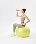 УЦЕНКА Гантель неопреновая Starfit DB-201 3 кг, коралловый, пара