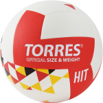 Мяч волейбольный TORRES Hit V32055, размер 5 (5)