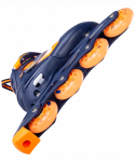 Ролики раздвижные Ridex Wing Orange, пластиковая рама