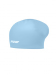 Шапочка для плавания Atemi long hair cap Light blue, силикон, Цвет: голубой, TLH1LBE