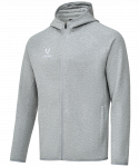 Олимпийка с капюшоном Jögel ESSENTIAL Athlete Jacket, серый меланж
