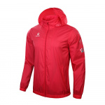 Куртка-ветровка KELME Rain Jacket 816WT1001-600 унисекс, красный