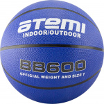 Мяч баскетбольный Atemi, резина, 8 панелей, BB600, окруж клееный