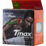 Тейп кинезиологический TMAX Extra Sticky 5 см x 5 м, 423181, зеленый