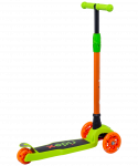 УЦЕНКА Самокат Ridex 3-колесный Chip, 120/80 мм, оранжевый/зеленый