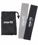 Мини-эспандеры Starfit ES-206, черный/серый, 2 шт