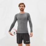 Футболка с длинным рукавом KELME Tech fit, 3891113-222-S, р.S, серый