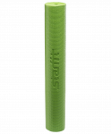 Коврик для йоги Starfit FM-101, PVC, 173x61x0,4 см, зеленый