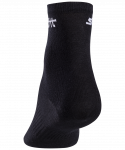 Носки средние Starfit SW-206, светло-серый меланж/черный, 2 пары