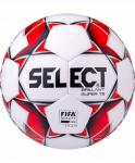 Мяч футбольный Select Brillant Super TB FIFA 810316, №5, белый/красный/серый (5)