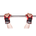 Накладки гимнастические Roomaif RWS-410 (Black/Red)