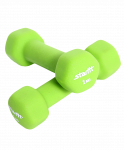 Гантель неопреновая Starfit DB-201 1 кг, салатовый