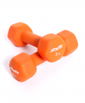 Гантель неопреновая Starfit DB-201 2 кг, оранжевый