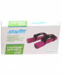 Гантель неопреновая Starfit DB-203 0,5 кг, розовая