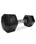 Гантель обрезиненная Starfit DB-301 10 кг, черная