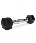 Гантель обрезиненная Starfit DB-301 1 кг, черный